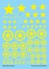 Techmod 48410 - Allied Star Insignia Yellow (1:48)